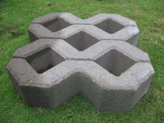 灰色植草砖|西安艺陶植草砖